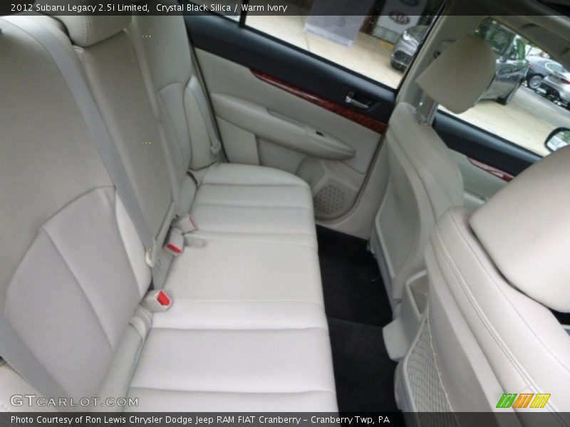 Crystal Black Silica / Warm Ivory 2012 Subaru Legacy 2.5i Limited