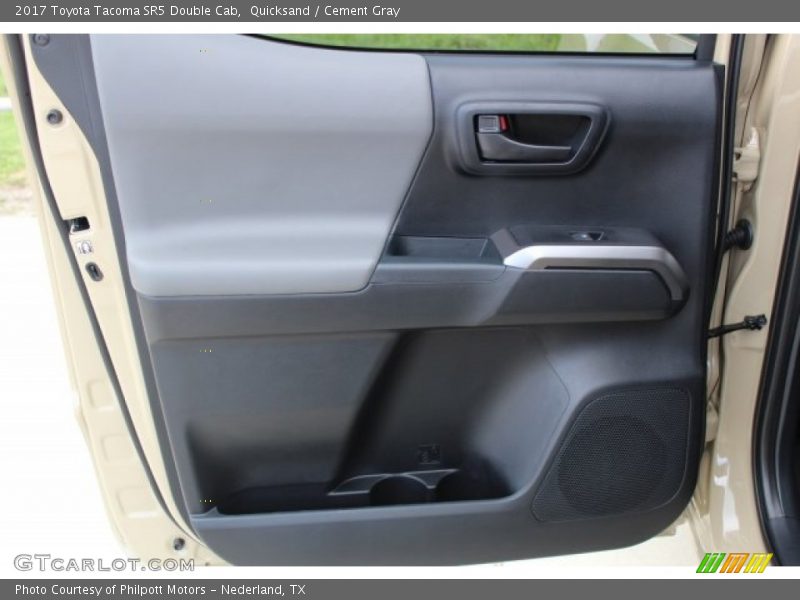 Quicksand / Cement Gray 2017 Toyota Tacoma SR5 Double Cab
