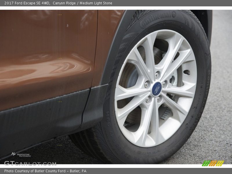 Canyon Ridge / Medium Light Stone 2017 Ford Escape SE 4WD