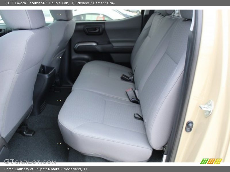 Quicksand / Cement Gray 2017 Toyota Tacoma SR5 Double Cab