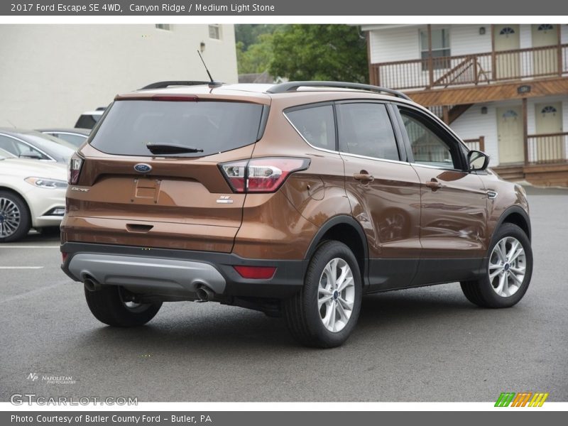 Canyon Ridge / Medium Light Stone 2017 Ford Escape SE 4WD