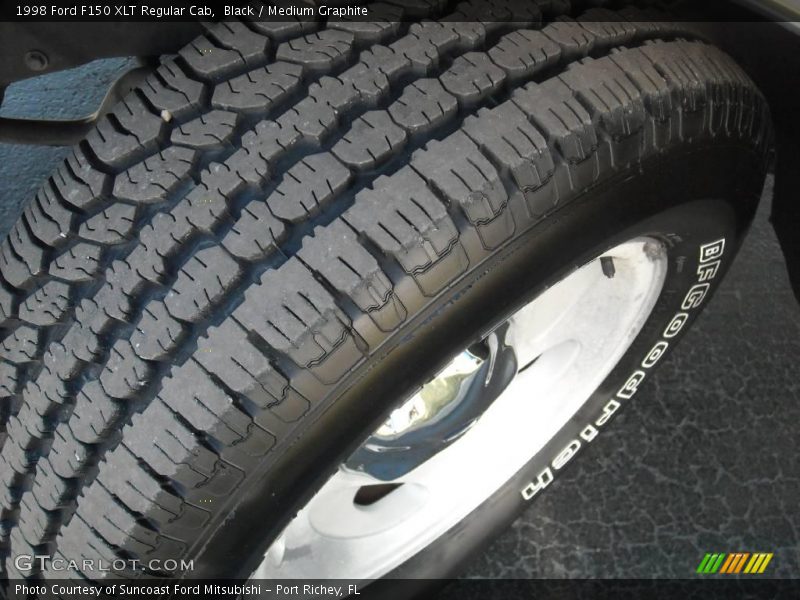 Black / Medium Graphite 1998 Ford F150 XLT Regular Cab
