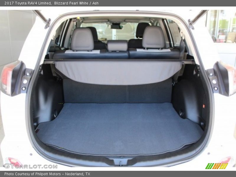 Blizzard Pearl White / Ash 2017 Toyota RAV4 Limited