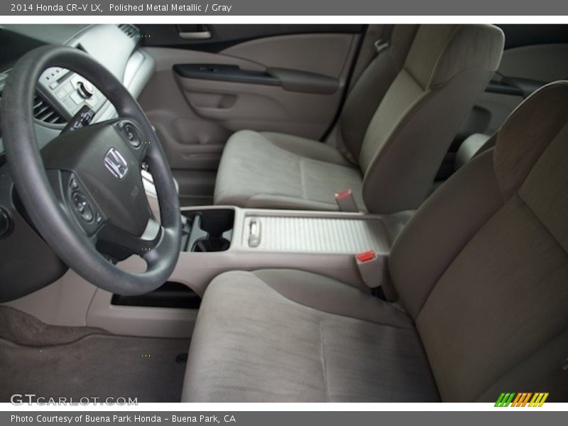Polished Metal Metallic / Gray 2014 Honda CR-V LX