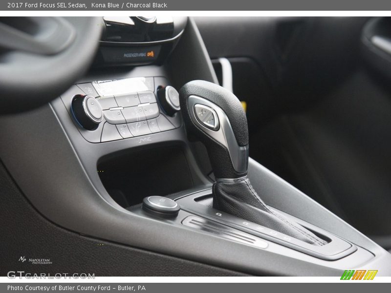 Kona Blue / Charcoal Black 2017 Ford Focus SEL Sedan