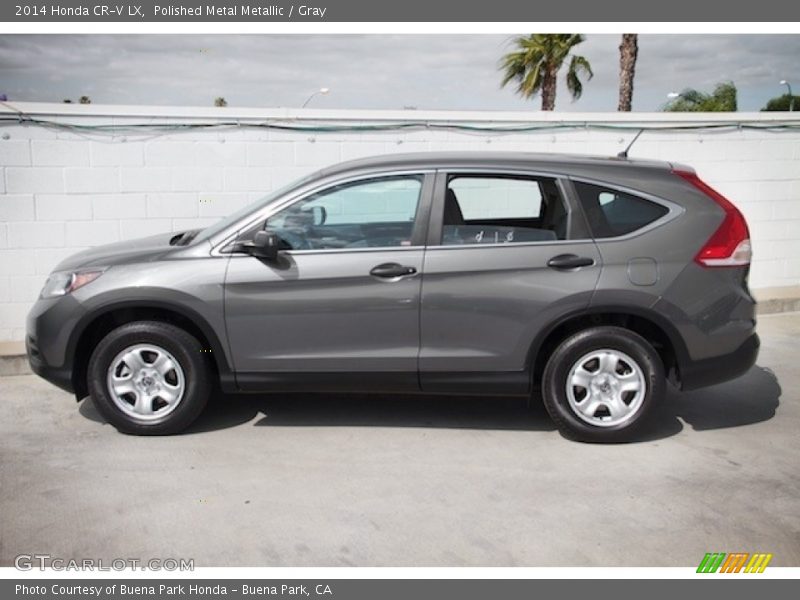 Polished Metal Metallic / Gray 2014 Honda CR-V LX