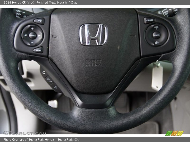 Polished Metal Metallic / Gray 2014 Honda CR-V LX