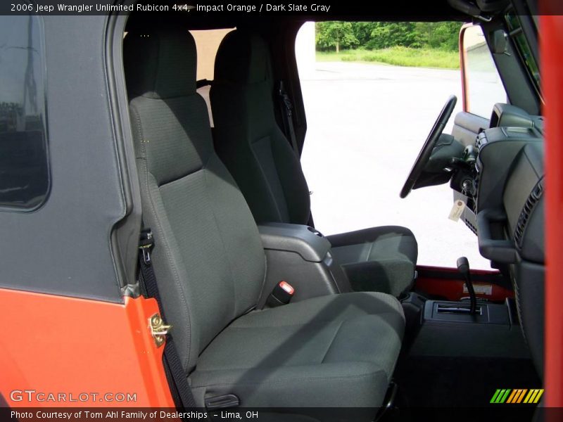 Impact Orange / Dark Slate Gray 2006 Jeep Wrangler Unlimited Rubicon 4x4