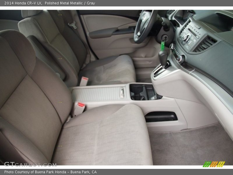 Polished Metal Metallic / Gray 2014 Honda CR-V LX