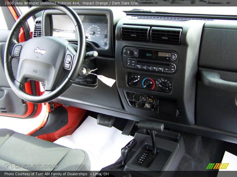 Impact Orange / Dark Slate Gray 2006 Jeep Wrangler Unlimited Rubicon 4x4