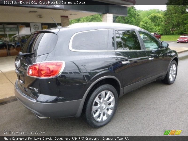 Cocoa Metallic / Cashmere/Cocoa 2011 Buick Enclave CXL