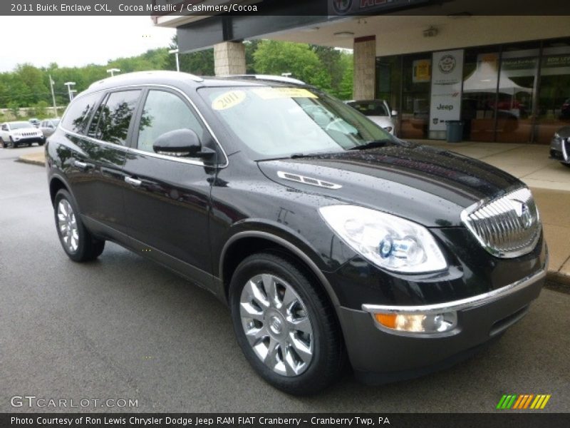 Cocoa Metallic / Cashmere/Cocoa 2011 Buick Enclave CXL