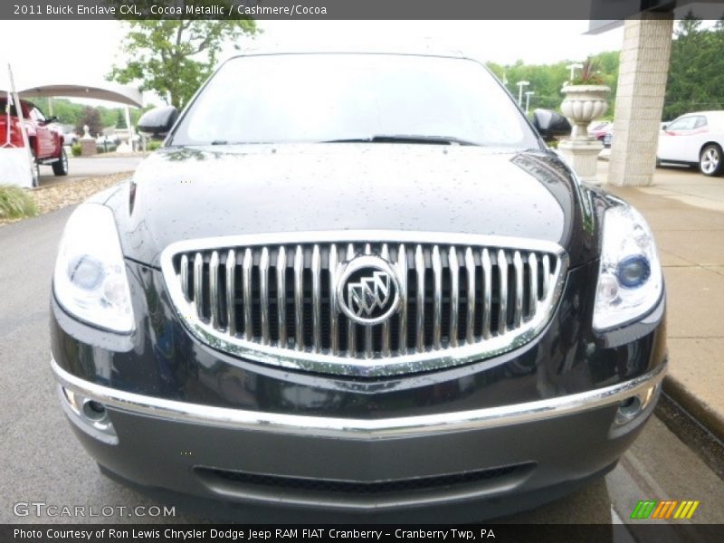 Cocoa Metallic / Cashmere/Cocoa 2011 Buick Enclave CXL