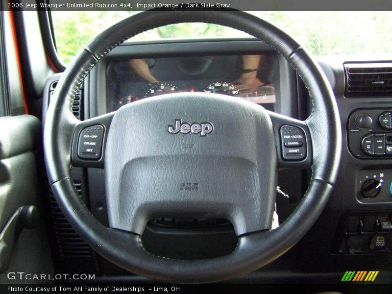 Impact Orange / Dark Slate Gray 2006 Jeep Wrangler Unlimited Rubicon 4x4