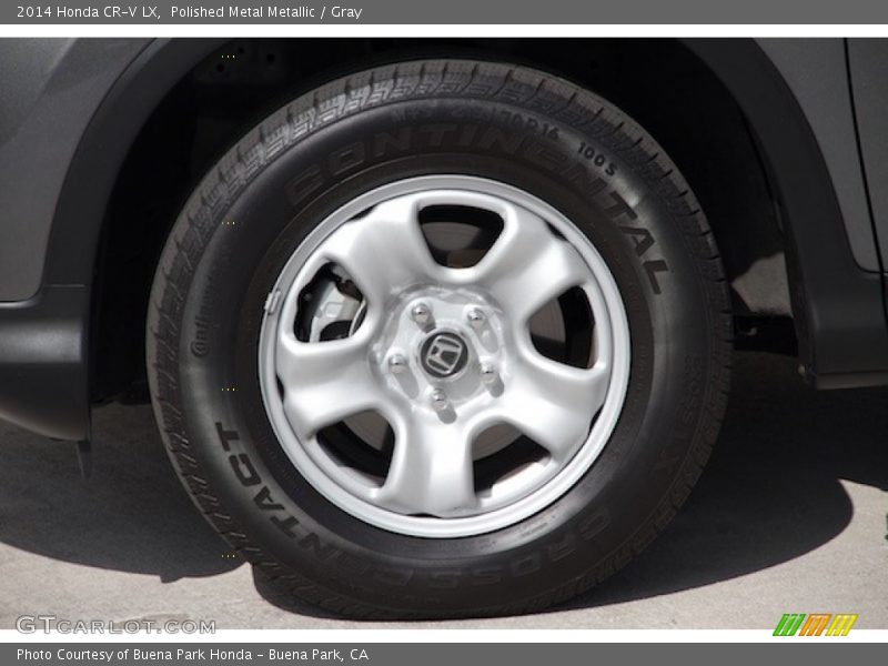 Polished Metal Metallic / Gray 2014 Honda CR-V LX