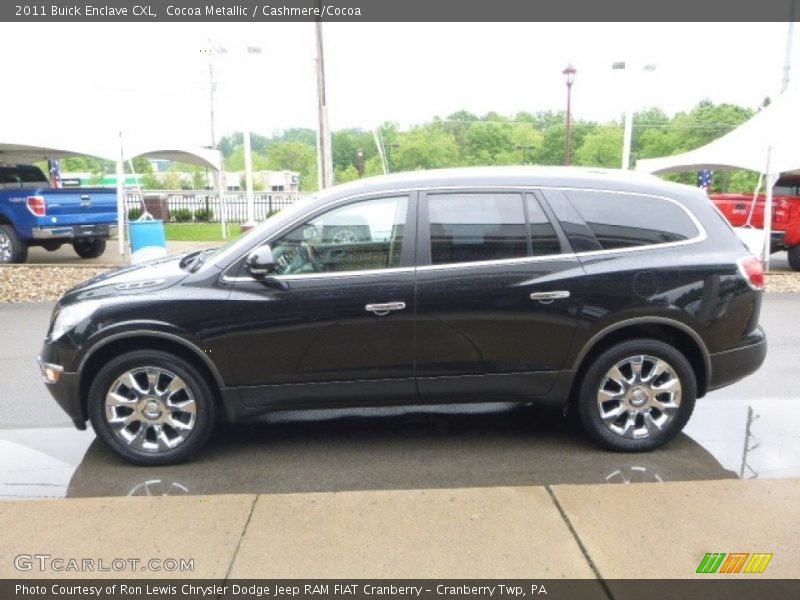 Cocoa Metallic / Cashmere/Cocoa 2011 Buick Enclave CXL