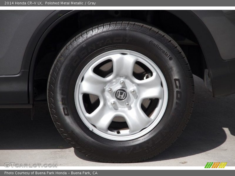 Polished Metal Metallic / Gray 2014 Honda CR-V LX