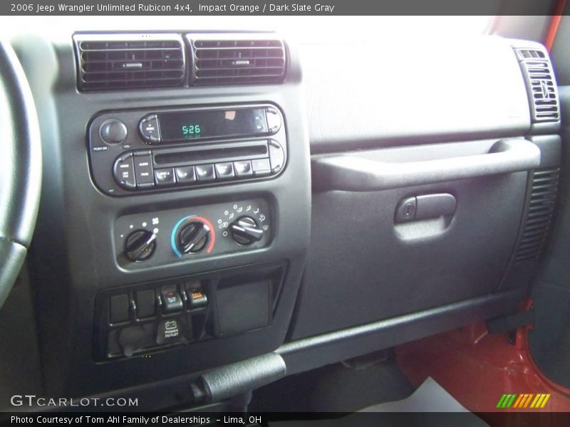 Impact Orange / Dark Slate Gray 2006 Jeep Wrangler Unlimited Rubicon 4x4