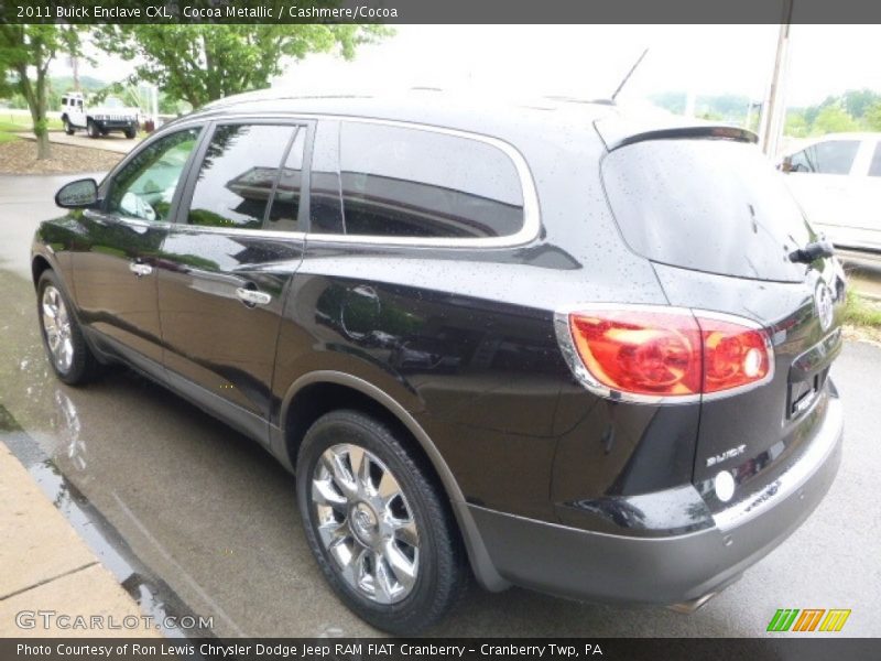 Cocoa Metallic / Cashmere/Cocoa 2011 Buick Enclave CXL