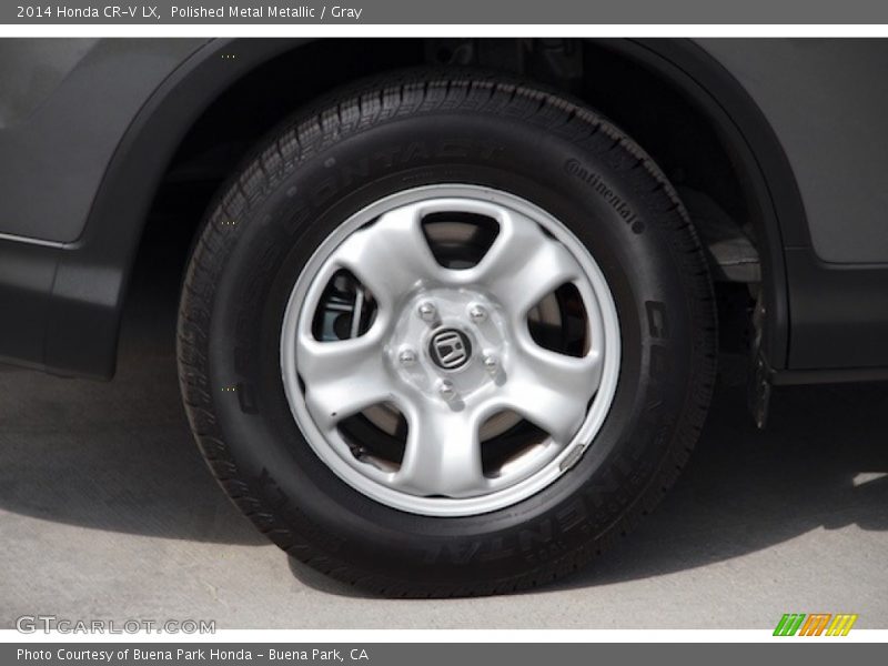 Polished Metal Metallic / Gray 2014 Honda CR-V LX