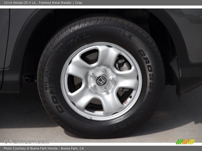 Polished Metal Metallic / Gray 2014 Honda CR-V LX