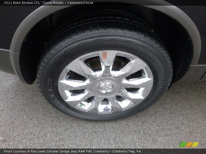 Cocoa Metallic / Cashmere/Cocoa 2011 Buick Enclave CXL