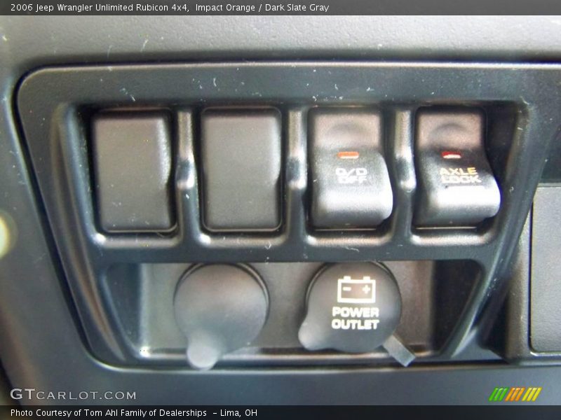 Impact Orange / Dark Slate Gray 2006 Jeep Wrangler Unlimited Rubicon 4x4