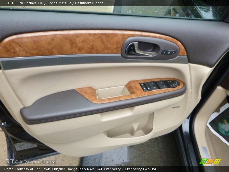 Cocoa Metallic / Cashmere/Cocoa 2011 Buick Enclave CXL