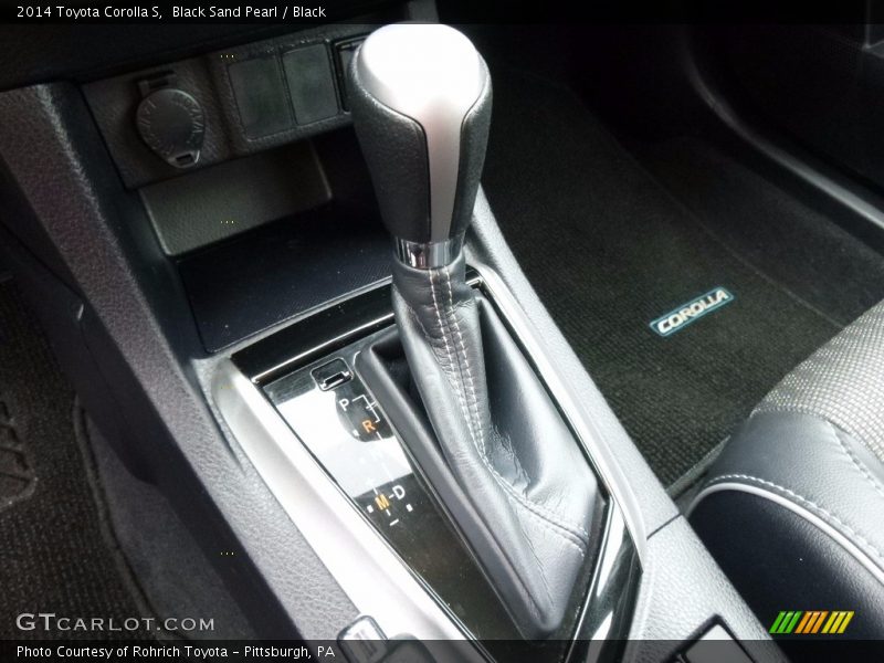 Black Sand Pearl / Black 2014 Toyota Corolla S