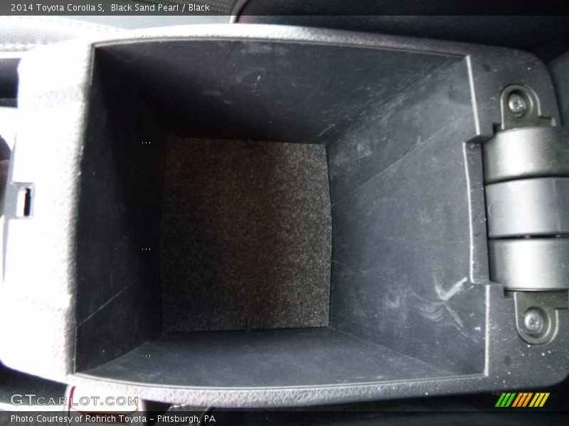 Black Sand Pearl / Black 2014 Toyota Corolla S