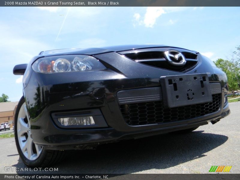 Black Mica / Black 2008 Mazda MAZDA3 s Grand Touring Sedan