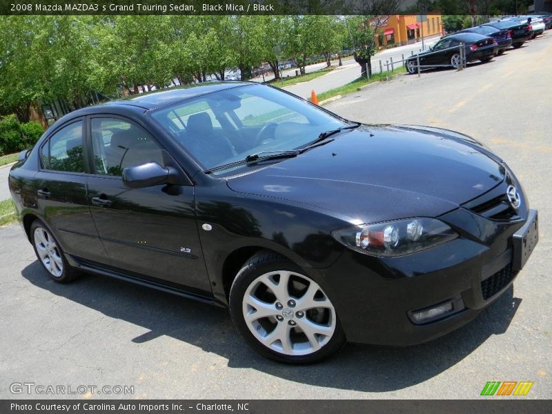 Black Mica / Black 2008 Mazda MAZDA3 s Grand Touring Sedan