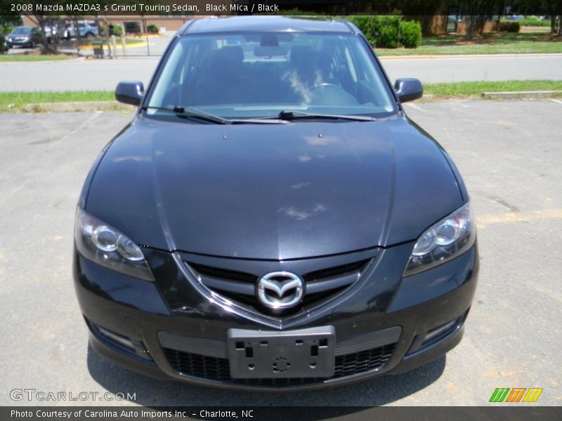 Black Mica / Black 2008 Mazda MAZDA3 s Grand Touring Sedan