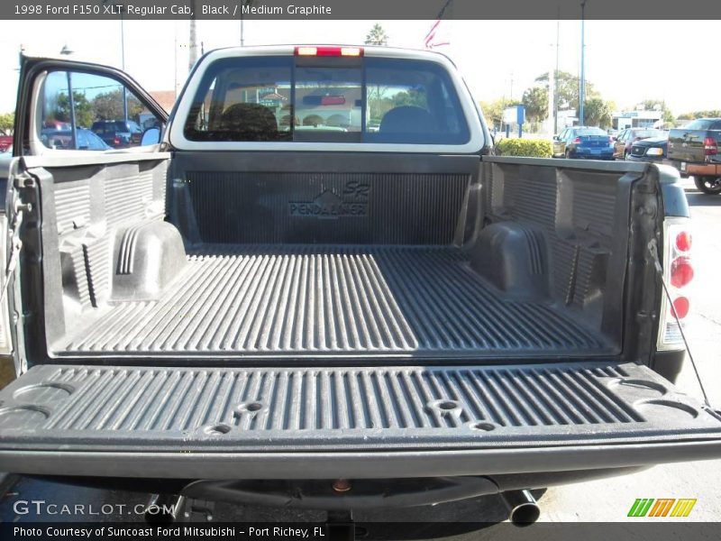 Black / Medium Graphite 1998 Ford F150 XLT Regular Cab