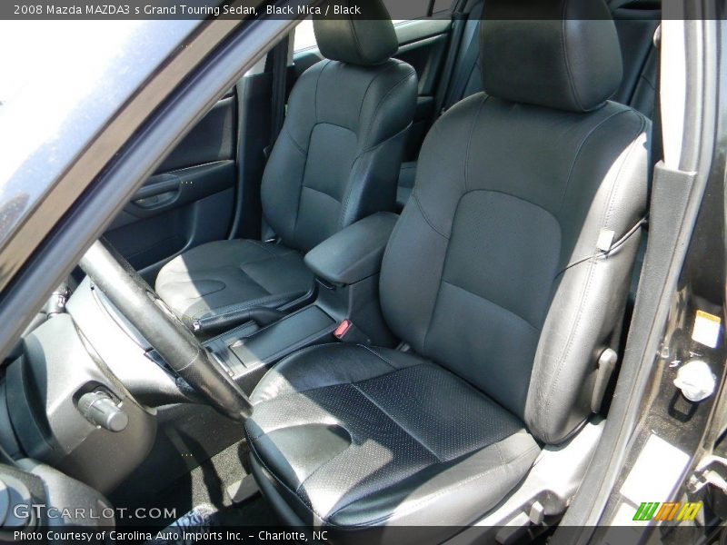 Black Mica / Black 2008 Mazda MAZDA3 s Grand Touring Sedan