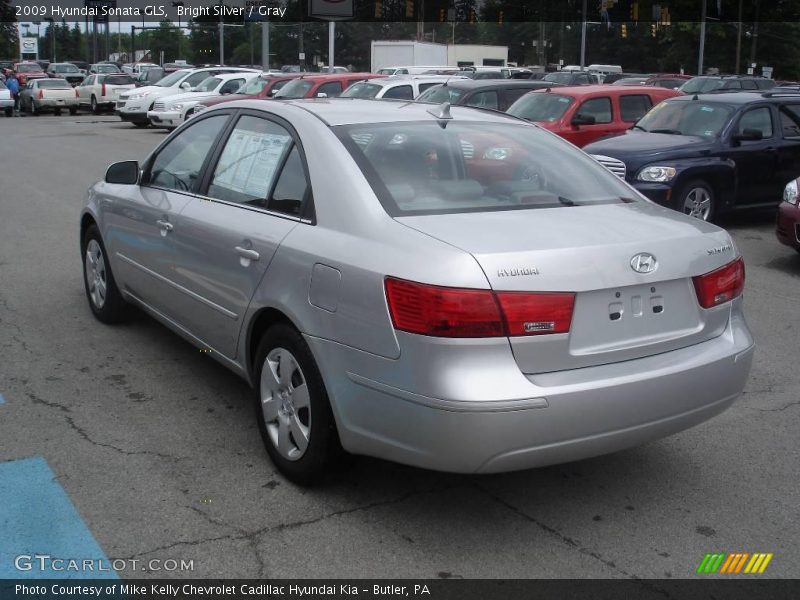 Bright Silver / Gray 2009 Hyundai Sonata GLS