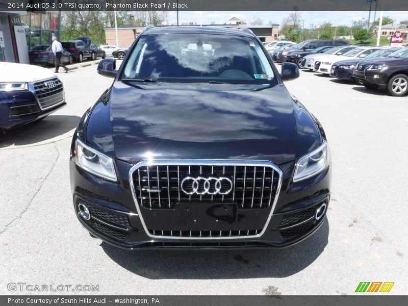 Phantom Black Pearl / Black 2014 Audi Q5 3.0 TFSI quattro