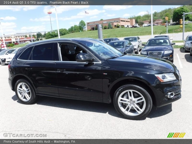 Phantom Black Pearl / Black 2014 Audi Q5 3.0 TFSI quattro