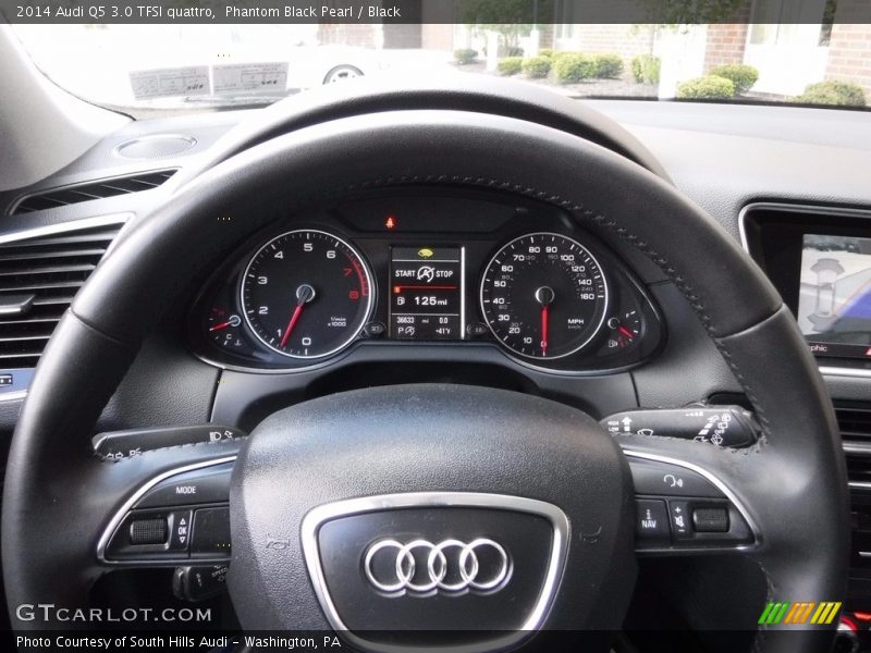 Phantom Black Pearl / Black 2014 Audi Q5 3.0 TFSI quattro