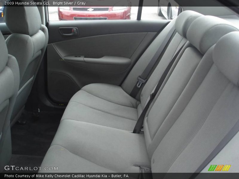 Bright Silver / Gray 2009 Hyundai Sonata GLS