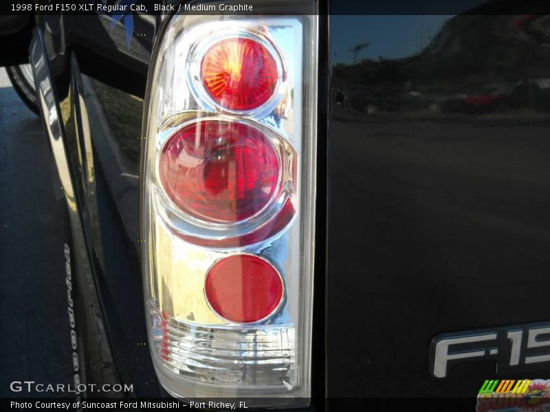 Black / Medium Graphite 1998 Ford F150 XLT Regular Cab