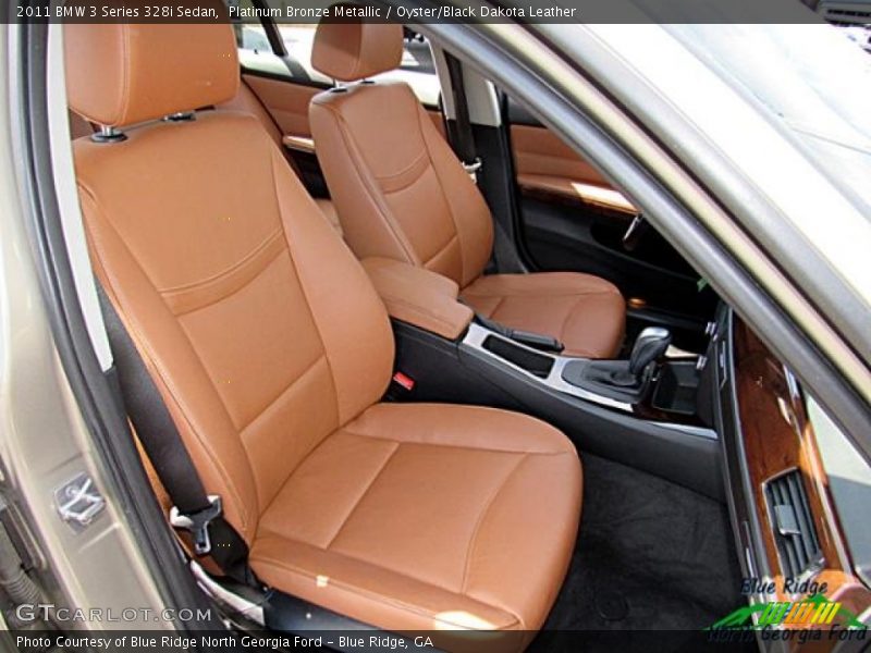 Platinum Bronze Metallic / Oyster/Black Dakota Leather 2011 BMW 3 Series 328i Sedan