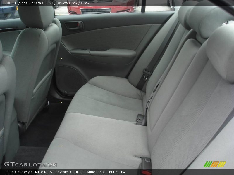 Willow Gray / Gray 2009 Hyundai Sonata GLS V6