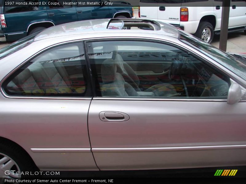 Heather Mist Metallic / Gray 1997 Honda Accord EX Coupe
