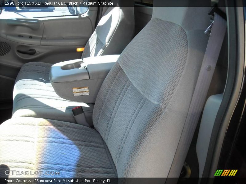 Black / Medium Graphite 1998 Ford F150 XLT Regular Cab