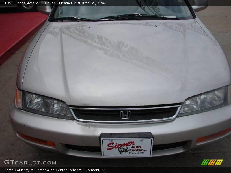 Heather Mist Metallic / Gray 1997 Honda Accord EX Coupe
