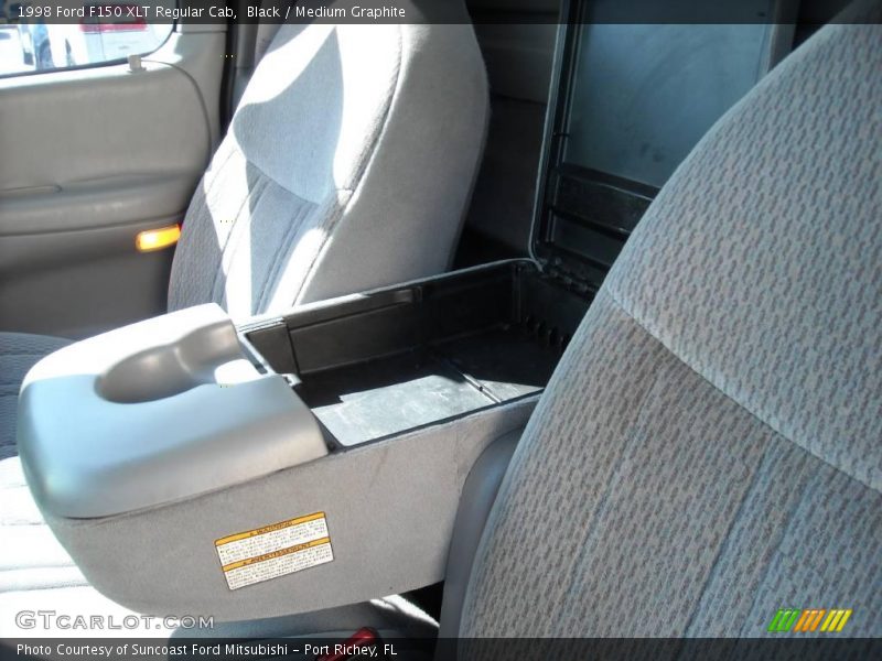 Black / Medium Graphite 1998 Ford F150 XLT Regular Cab