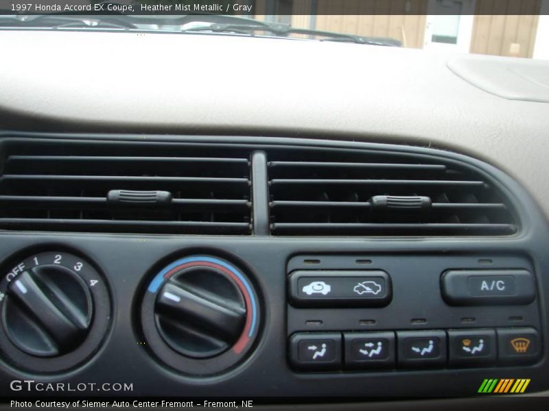 Heather Mist Metallic / Gray 1997 Honda Accord EX Coupe