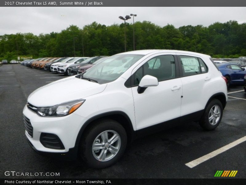 Front 3/4 View of 2017 Trax LS AWD