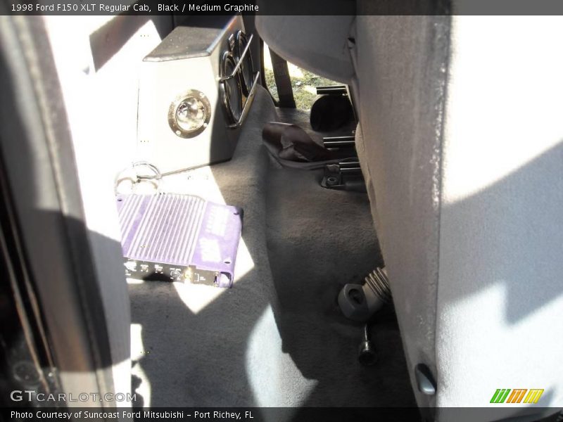 Black / Medium Graphite 1998 Ford F150 XLT Regular Cab